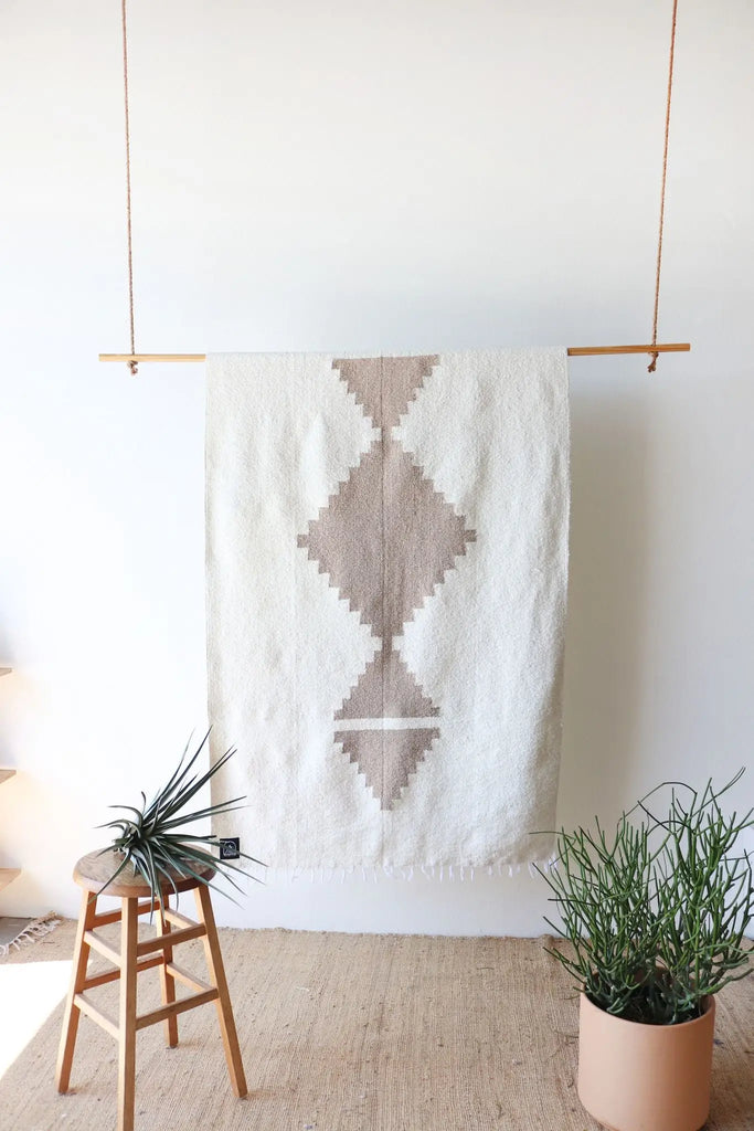 Sandstone Lines // Handwoven hotsell Blanket