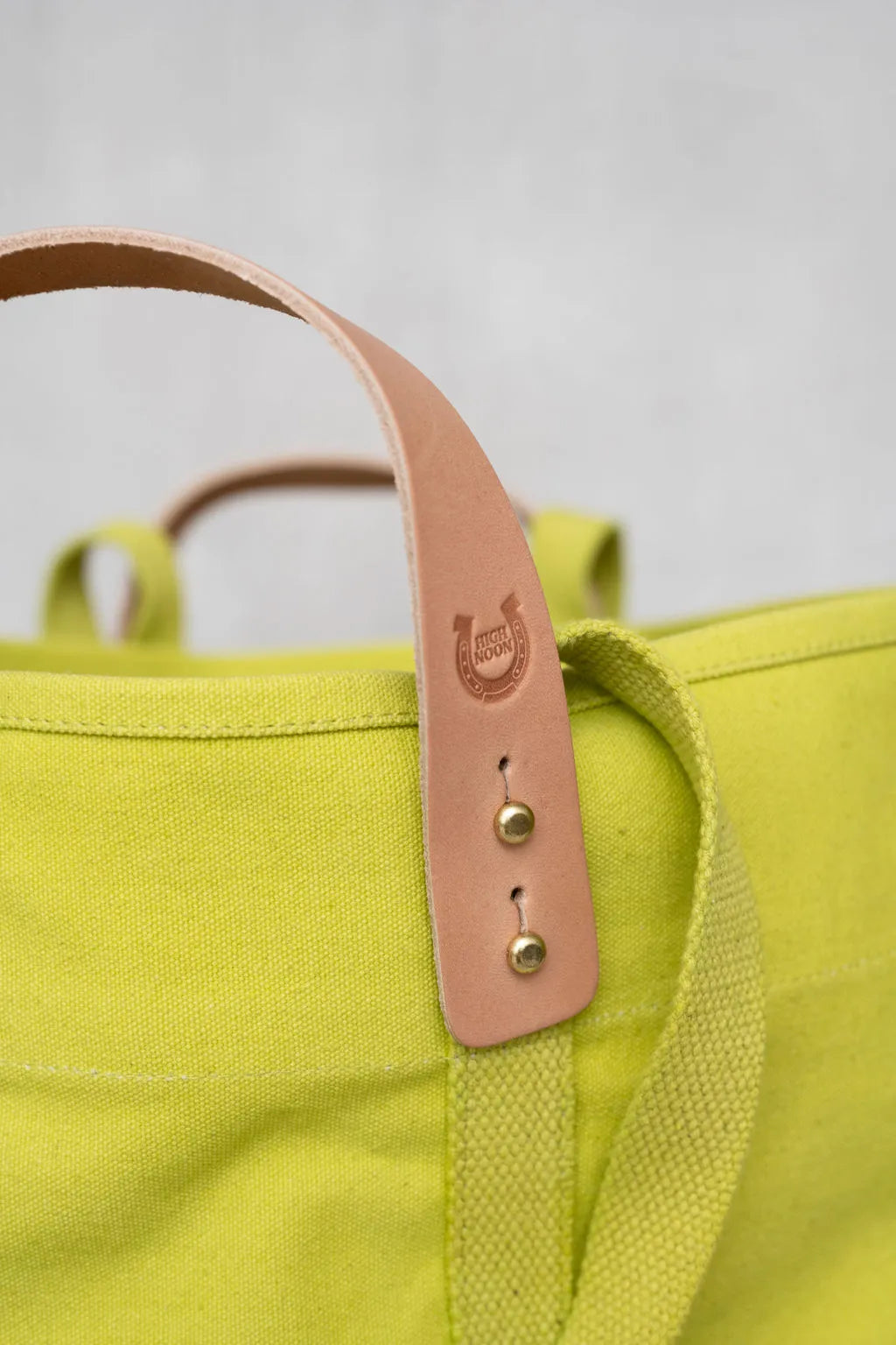 Immodest Cotton x High Noon | Small East West Tote in Lime