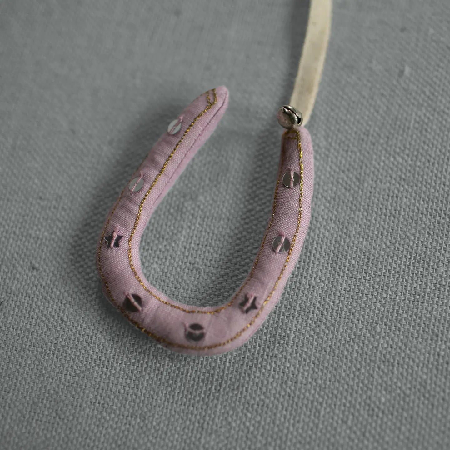 Lucky Horseshoe | Cotton & Lavender Stuffed Ornament