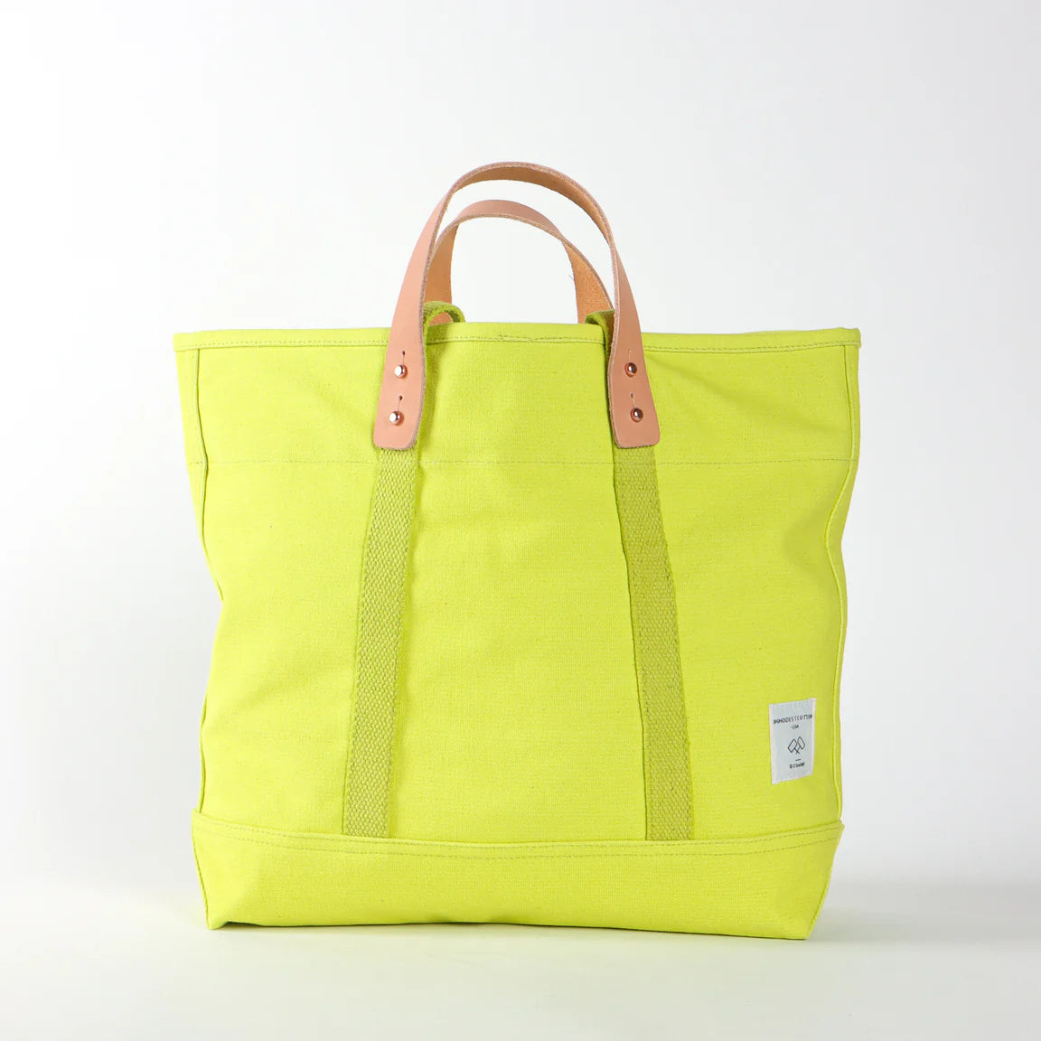 Immodest Cotton x High Noon | Small East West Tote in Lime