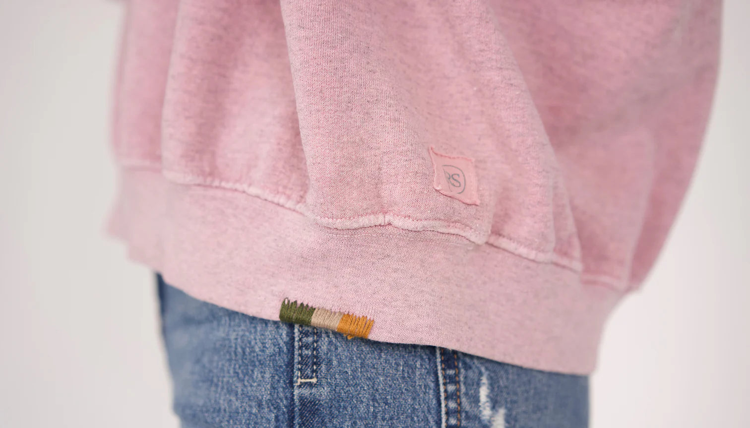 Studio Puff Shorty Sweatshirt | Pink